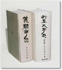 赤井清美　行草大字典・篆隷字典